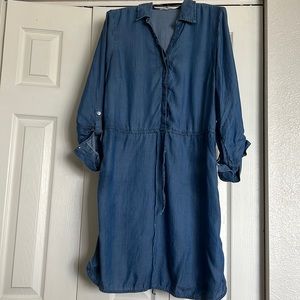Blue Denim Dress